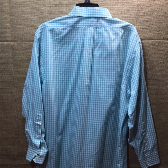 2 Brooks Brothers Slim Fit Non Iron Shirt 17.5-2/3 - Picture 4 of 7